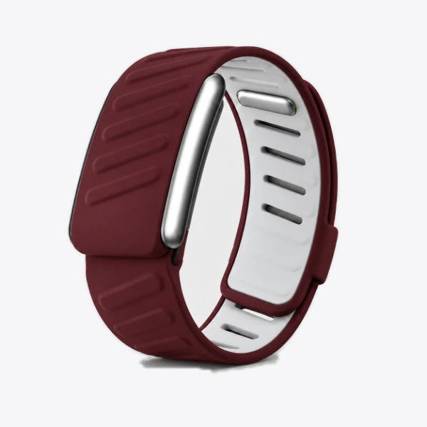 Sculpted silicone — Burgundy / Light Grey