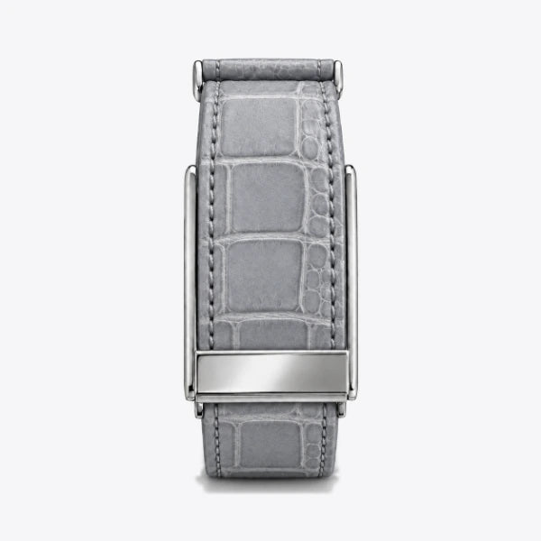 Genuine crocodile — Dove Grey