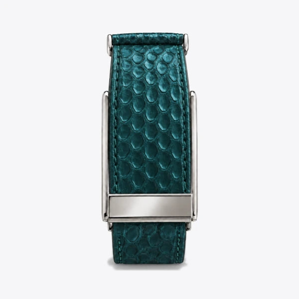 Python leather — Petrol Teal