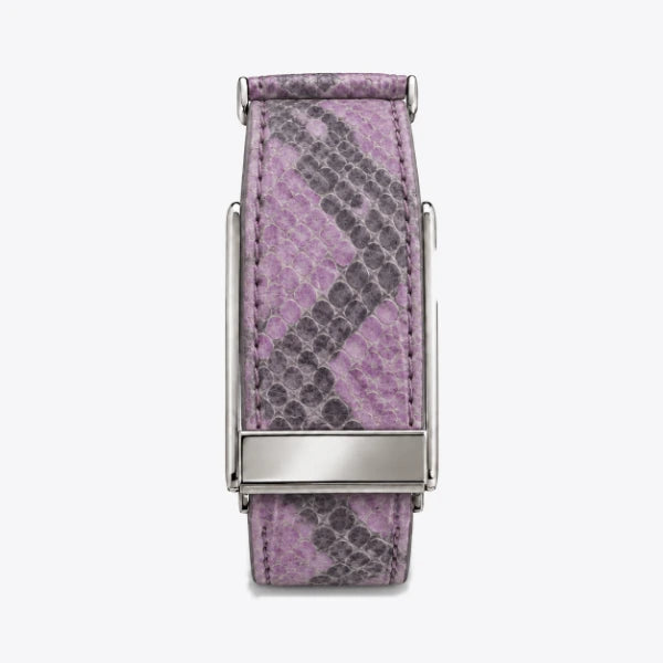 Python leather — Violet / Charcoal